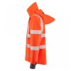 Leo Workwear Dartmoor Class 3 Hi-Vis Orange Bomber Jacket Leo Workwear Dartmoor Class 3 Hi-Vis Orange Bomber Jacket